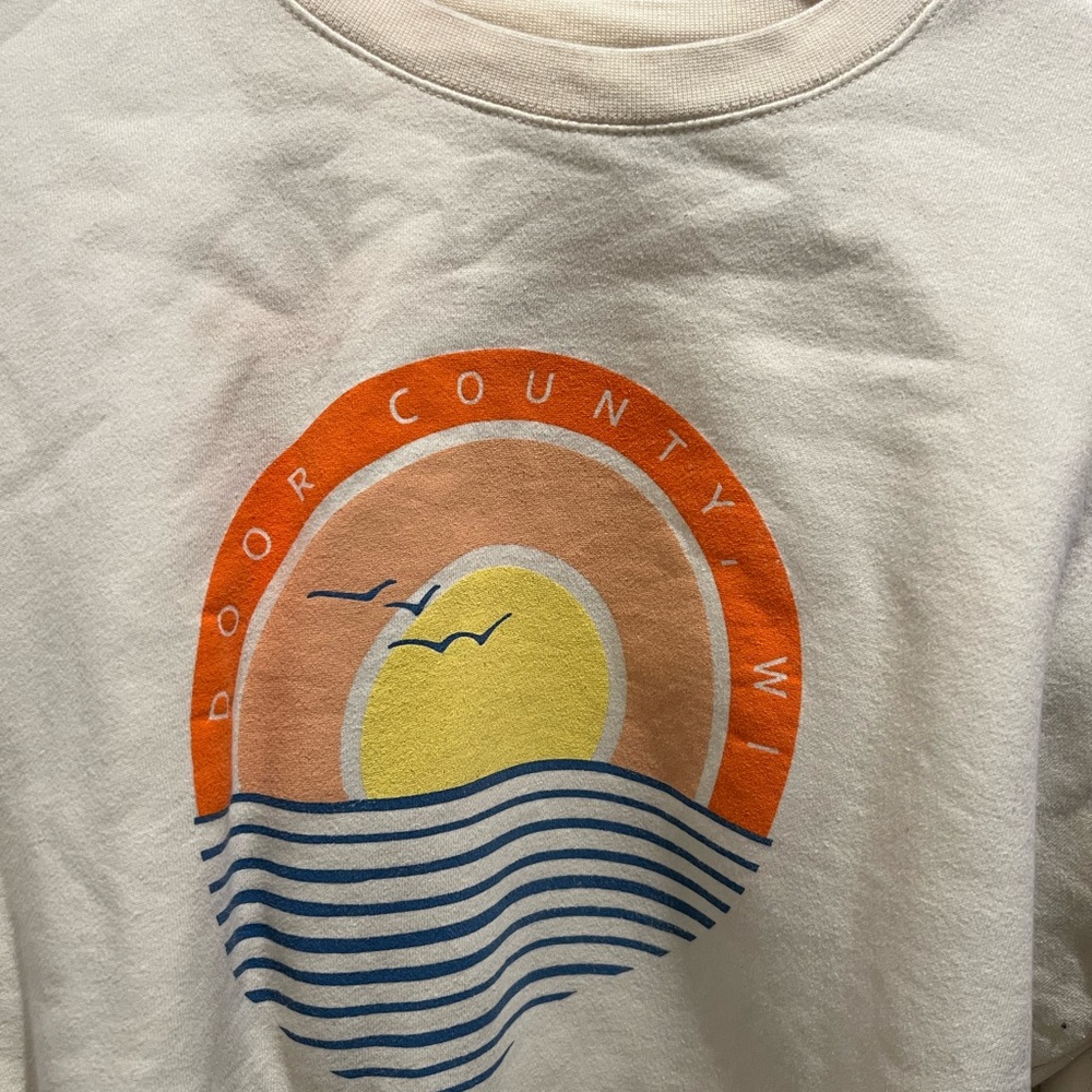 Door County Graphic Crewneck Sweatshirt